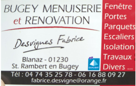 Bugey Menuiserie et Renovation
